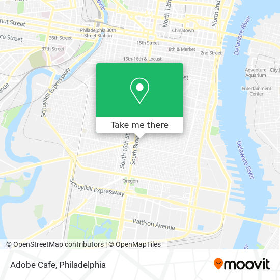 Adobe Cafe map