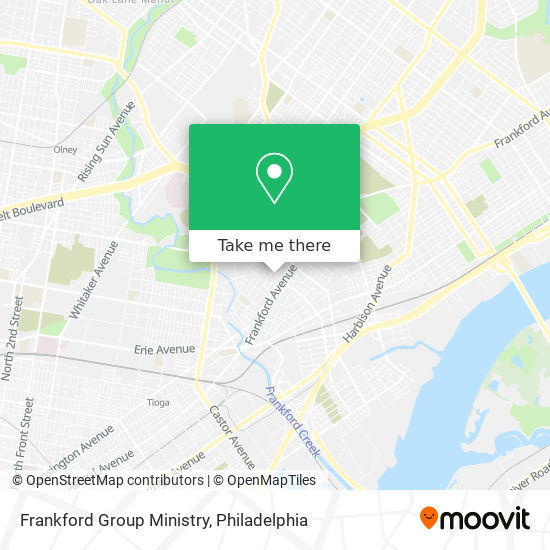 Frankford Group Ministry map