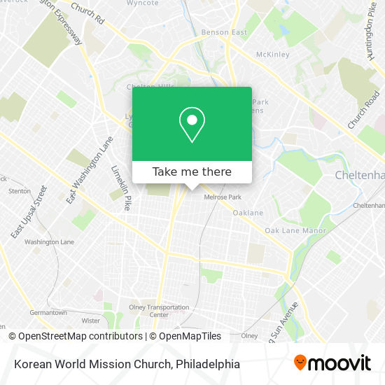 Korean World Mission Church map