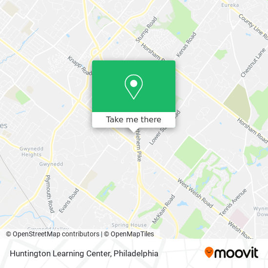 Mapa de Huntington Learning Center