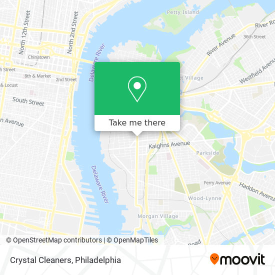 Crystal Cleaners map