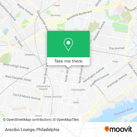 Mapa de Arecibo Lounge