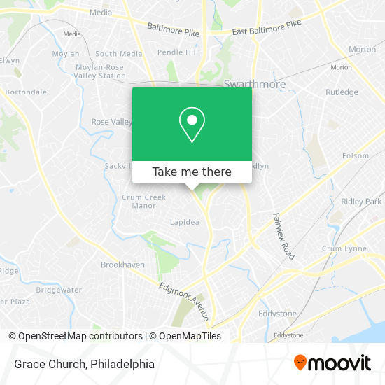 Grace Church map