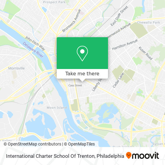 Mapa de International Charter School Of Trenton