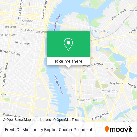 Fresh Oil Missionary Baptist Church map