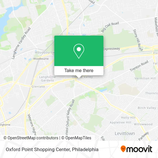 Oxford Point Shopping Center map