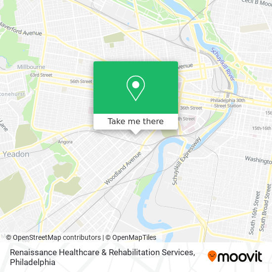 Renaissance Healthcare & Rehabilitation Services map