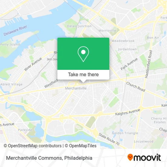 Merchantville Commons map