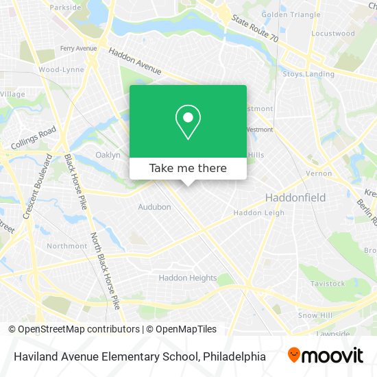 Mapa de Haviland Avenue Elementary School