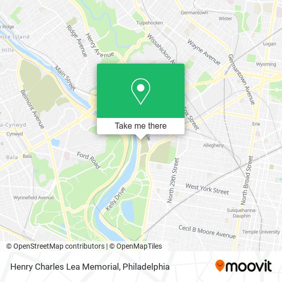 Mapa de Henry Charles Lea Memorial