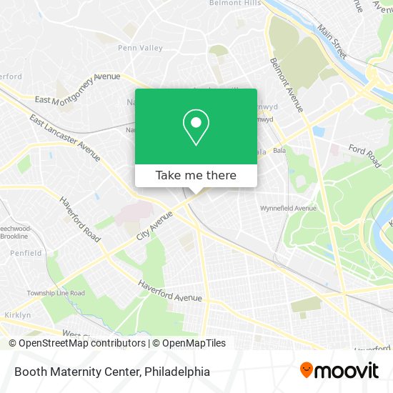 Booth Maternity Center map