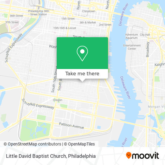 Mapa de Little David Baptist Church