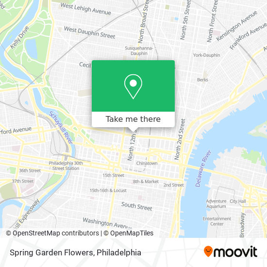 Spring Garden Flowers map