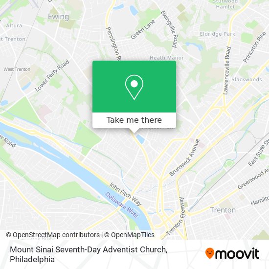 Mapa de Mount Sinai Seventh-Day Adventist Church
