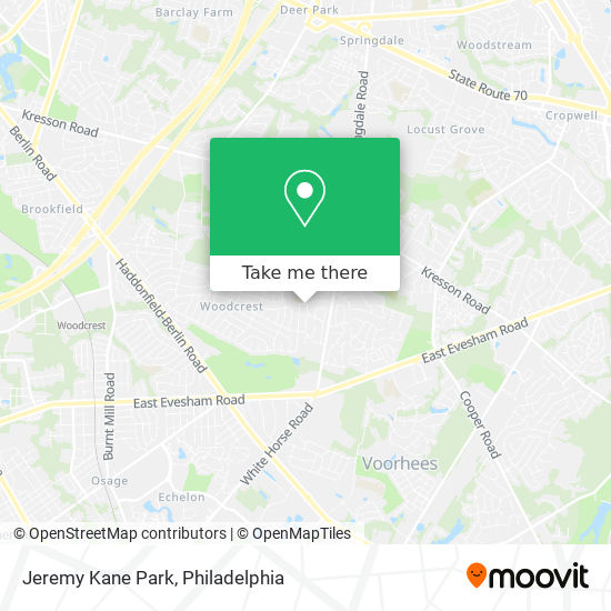 Mapa de Jeremy Kane Park