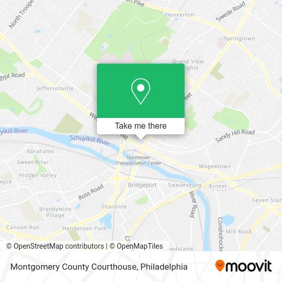 Montgomery County Courthouse map