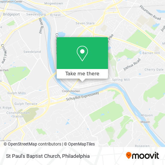 Mapa de St Paul's Baptist Church