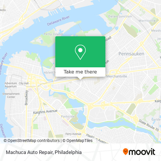 Machuca Auto Repair map