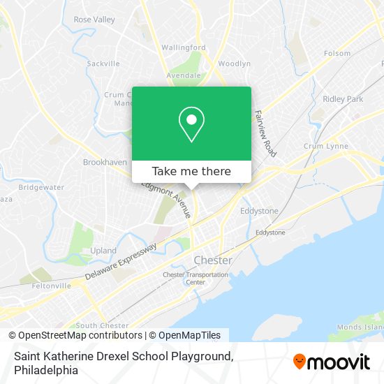 Mapa de Saint Katherine Drexel School Playground