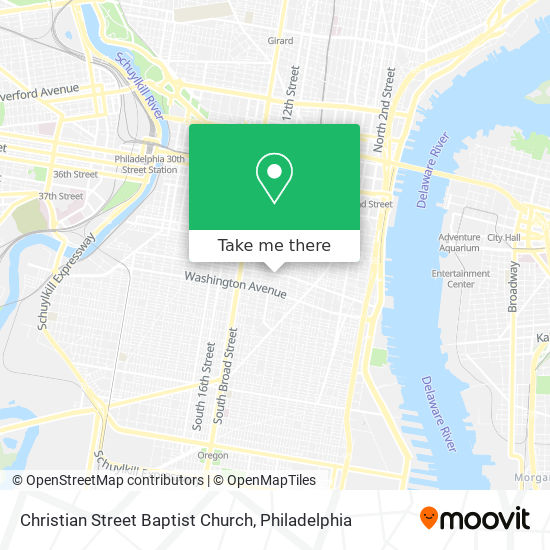 Christian Street Baptist Church map
