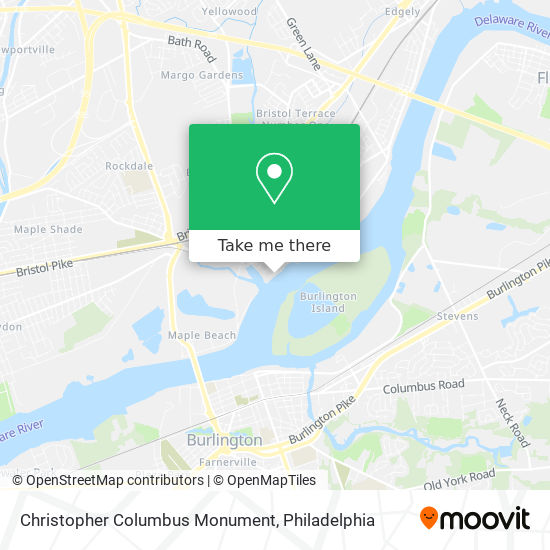 Christopher Columbus Monument map