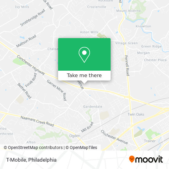 T-Mobile map