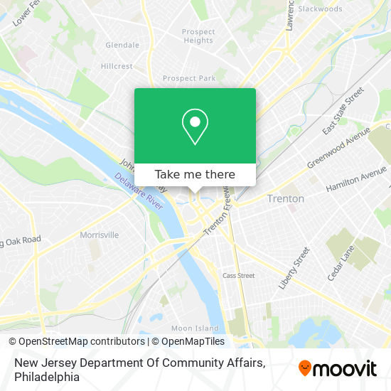 New Jersey Department Of Community Affairs map