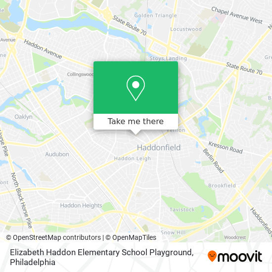 Mapa de Elizabeth Haddon Elementary School Playground