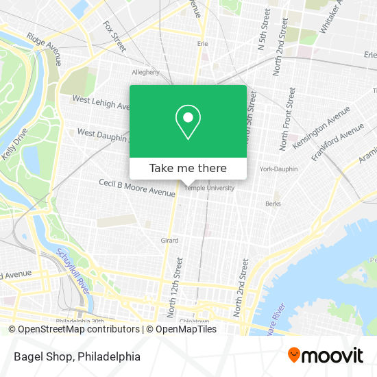 Bagel Shop map