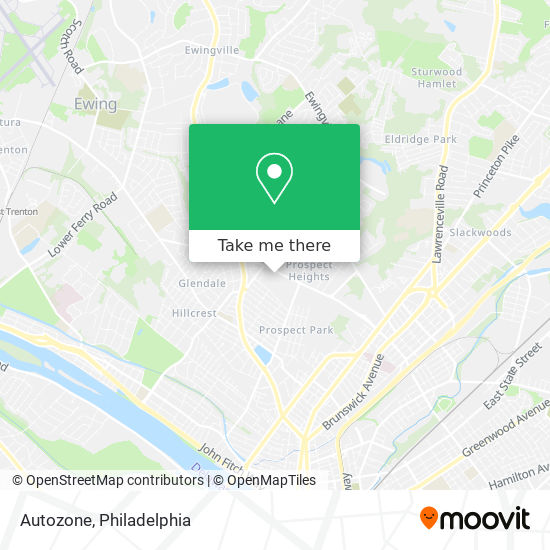 Autozone map