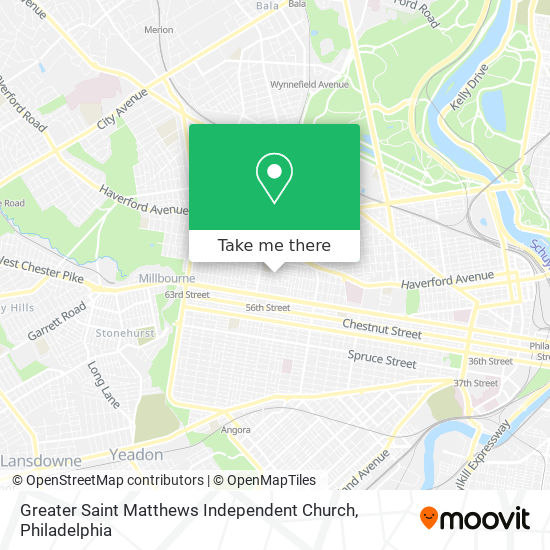 Greater Saint Matthews Independent Church map