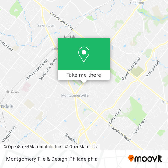 Montgomery Tile & Design map