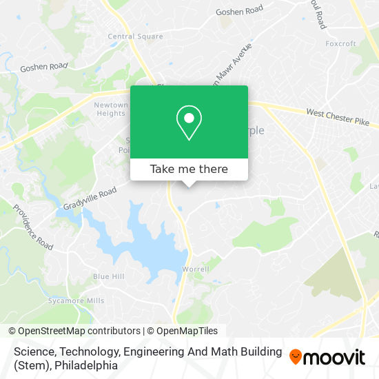 Science, Technology, Engineering And Math Building (Stem) map