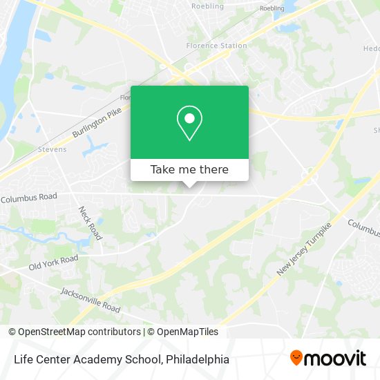 Mapa de Life Center Academy School