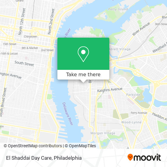 El Shaddai Day Care map