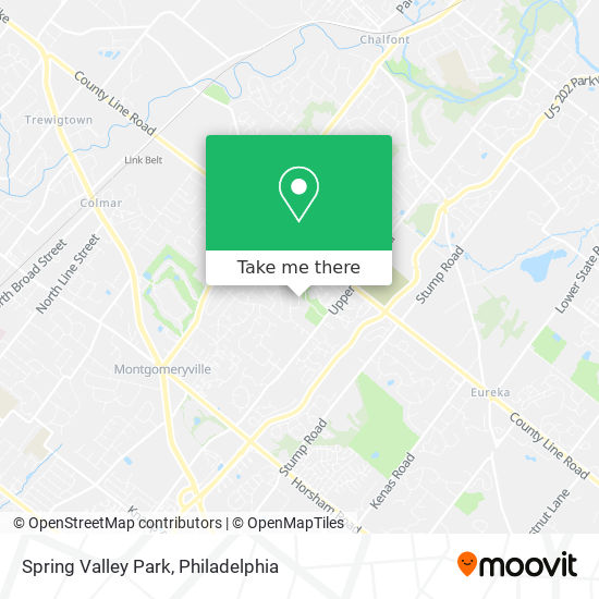 Mapa de Spring Valley Park