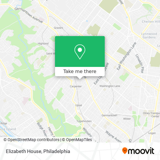 Elizabeth House map