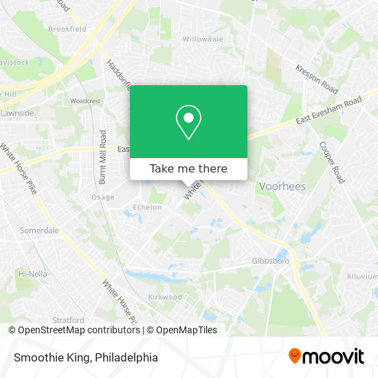 Smoothie King map