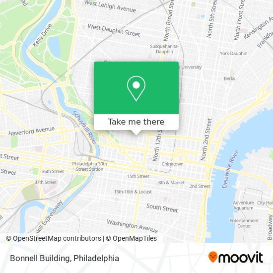 Bonnell Building map