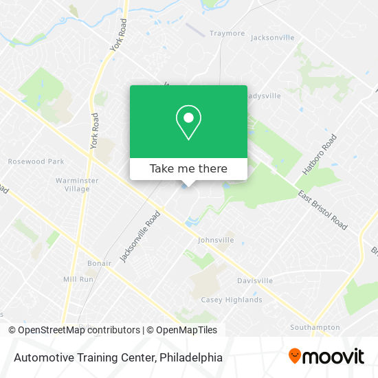 Mapa de Automotive Training Center