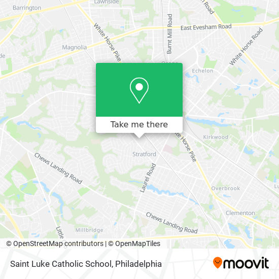 Saint Luke Catholic School map