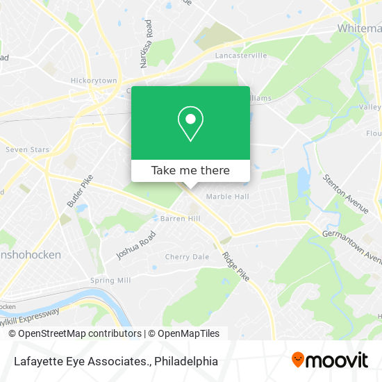 Lafayette Eye Associates. map