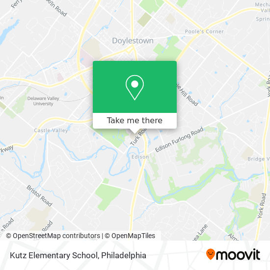 Kutz Elementary School map