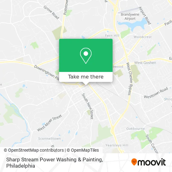 Sharp Stream Power Washing & Painting map