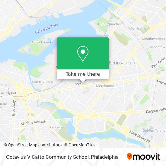 Octavius V Catto Community School map