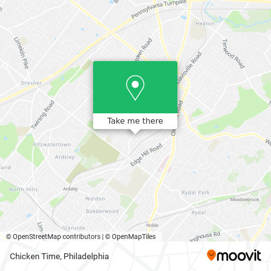 Chicken Time map