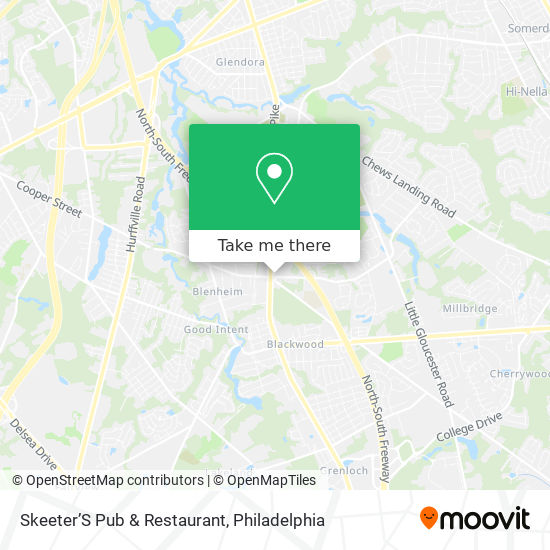 Mapa de Skeeter’S Pub & Restaurant