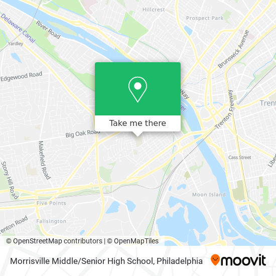 Mapa de Morrisville Middle / Senior High School