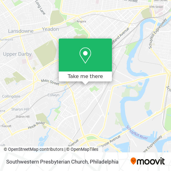 Southwestern Presbyterian Church map