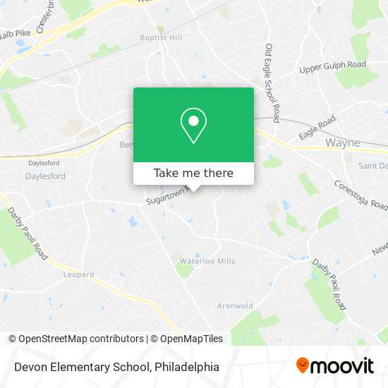 Mapa de Devon Elementary School